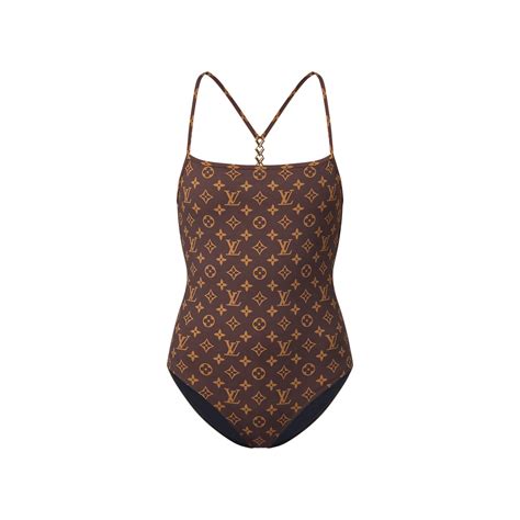 louis vuitton bathing suit etsy|Louis Vuitton one piece swimsuit.